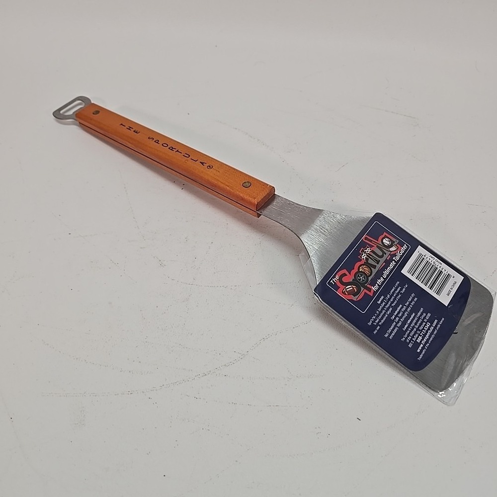 New Orleans Saints BBQ Spatula With Who Dat Handle‎ & Bottle Opener Stainless